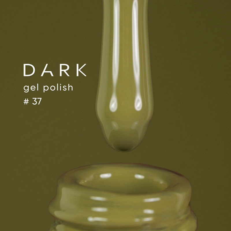 Geelilakka – DARK – 037, 6 ml - Vihreä