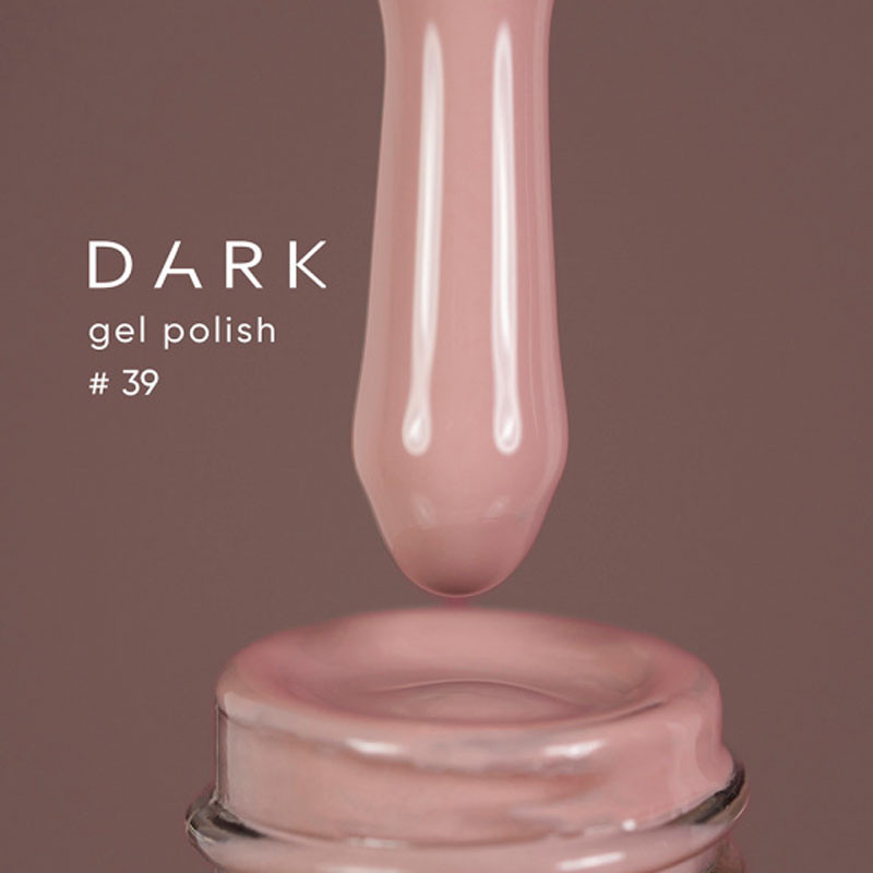 Гель-лак – DARK – 039, 6 мл - Нюдовый
