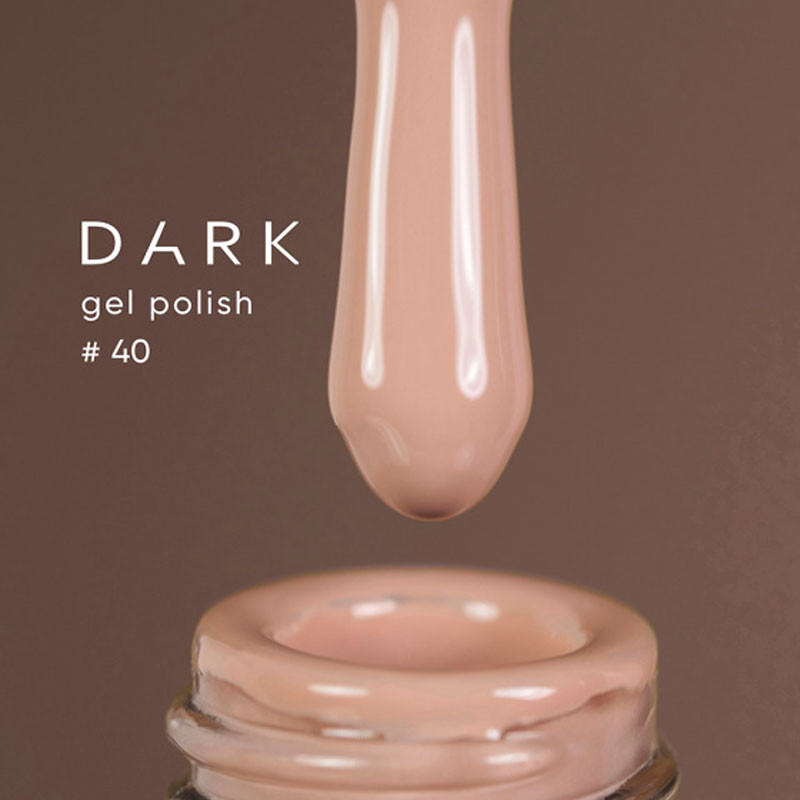 Gel Polish – DARK – 040, 6 ml - Nude