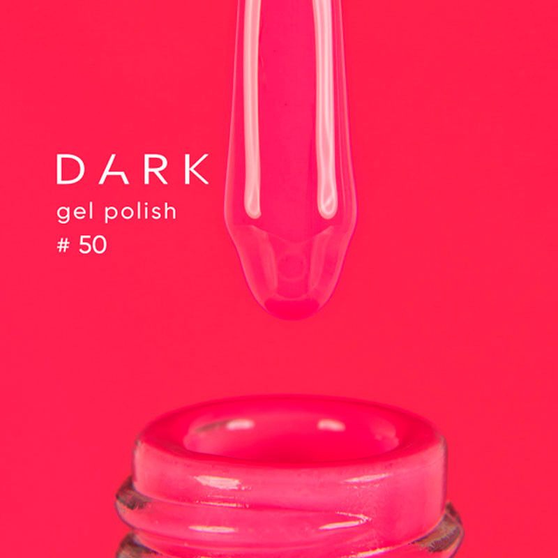 Гель-лак – DARK – 050, 6 мл - Розовый