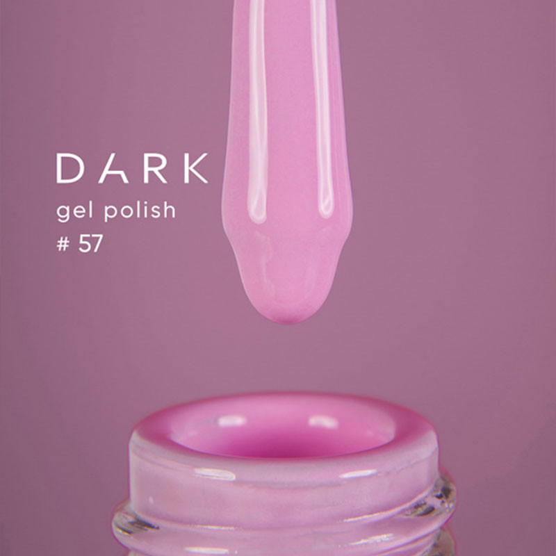 Geellakk – DARK – 057, 6 ml - Roosa