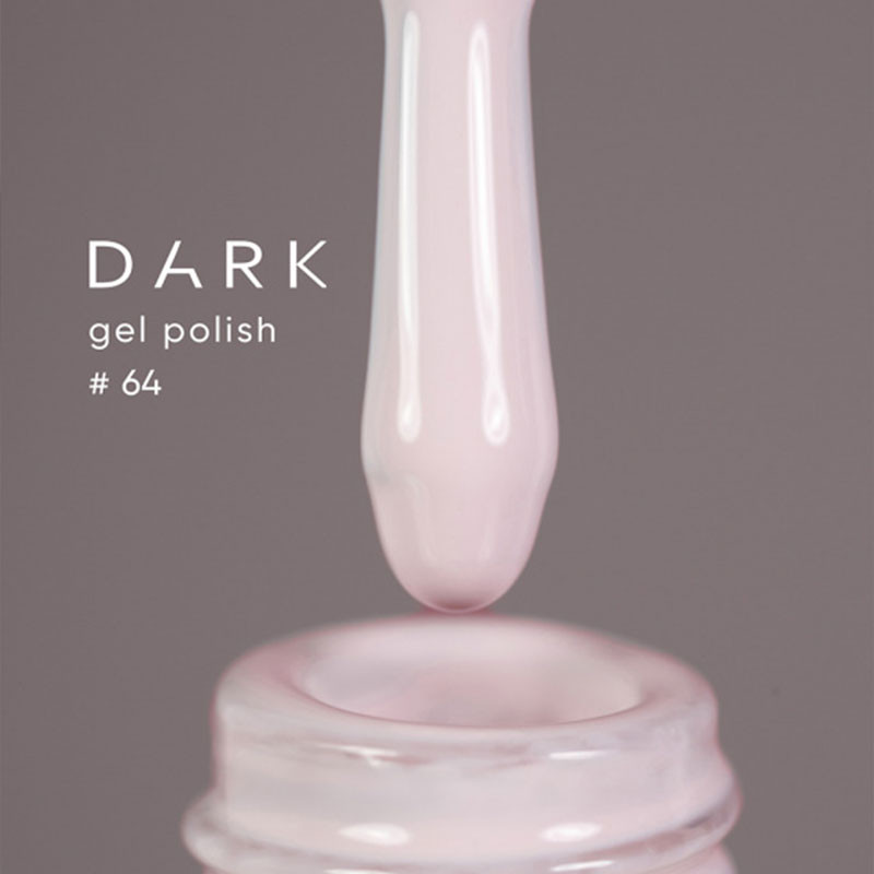 Gel Polish – DARK – 064, 6 ml - Nude