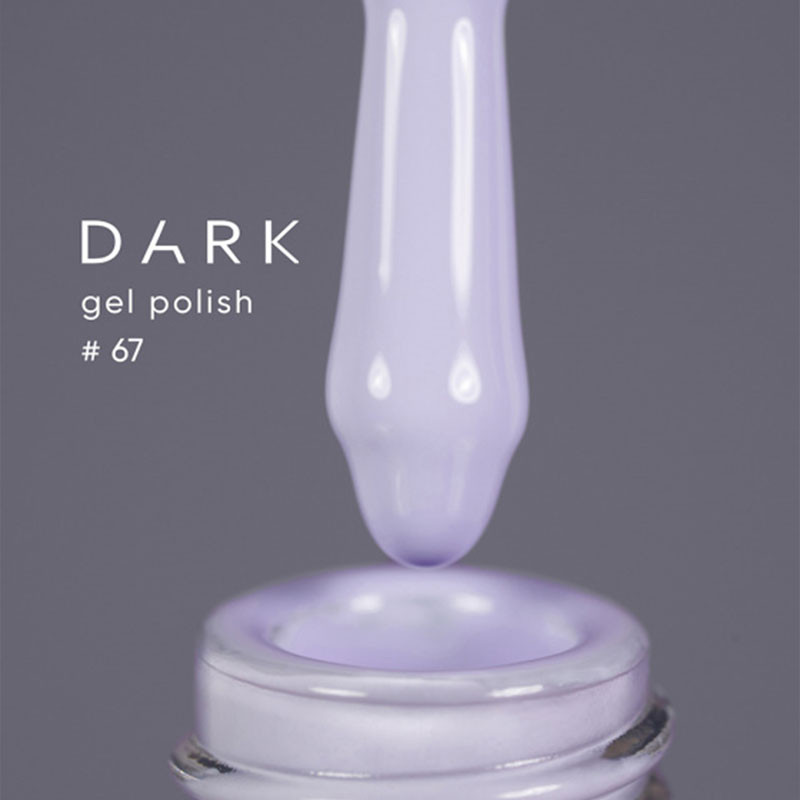 Geellakk – DARK – 067, 6 ml - Lilla