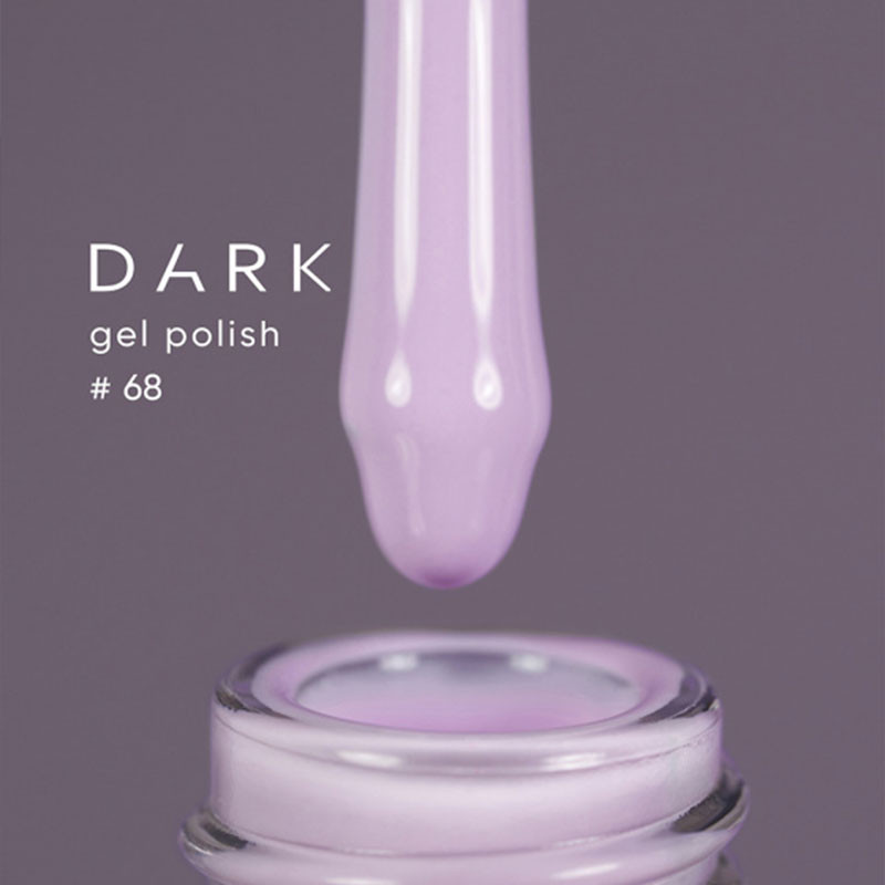 Geellakk – DARK – 068, 6 ml - Lilla