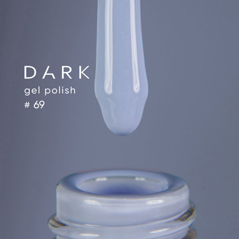 Гель-лак – DARK – 069, 6 мл - Голубой