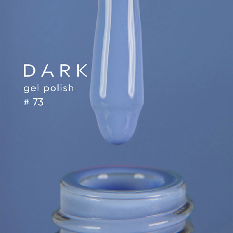 Гель-лак – DARK – 073, 6 мл - Голубой