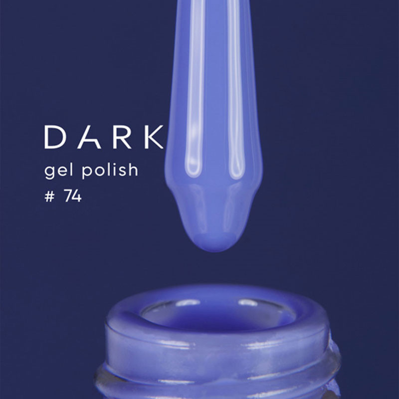 Гель-лак – DARK – 074, 6 мл - Синий