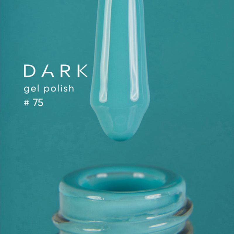 Гель-лак – DARK – 075, 6 мл - Голубой