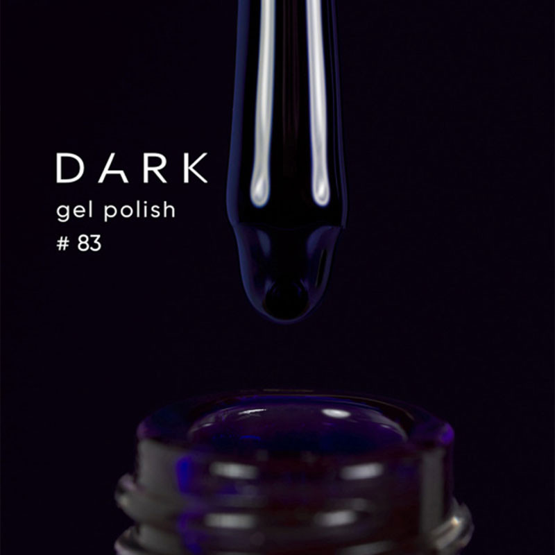 Гель-лак – DARK – 083, 6 мл - Синий