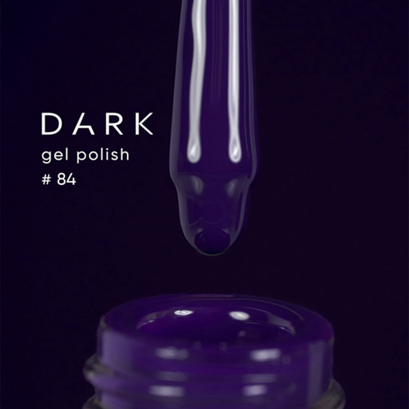 Geellakk – DARK – 084, 6 ml - Sinine
