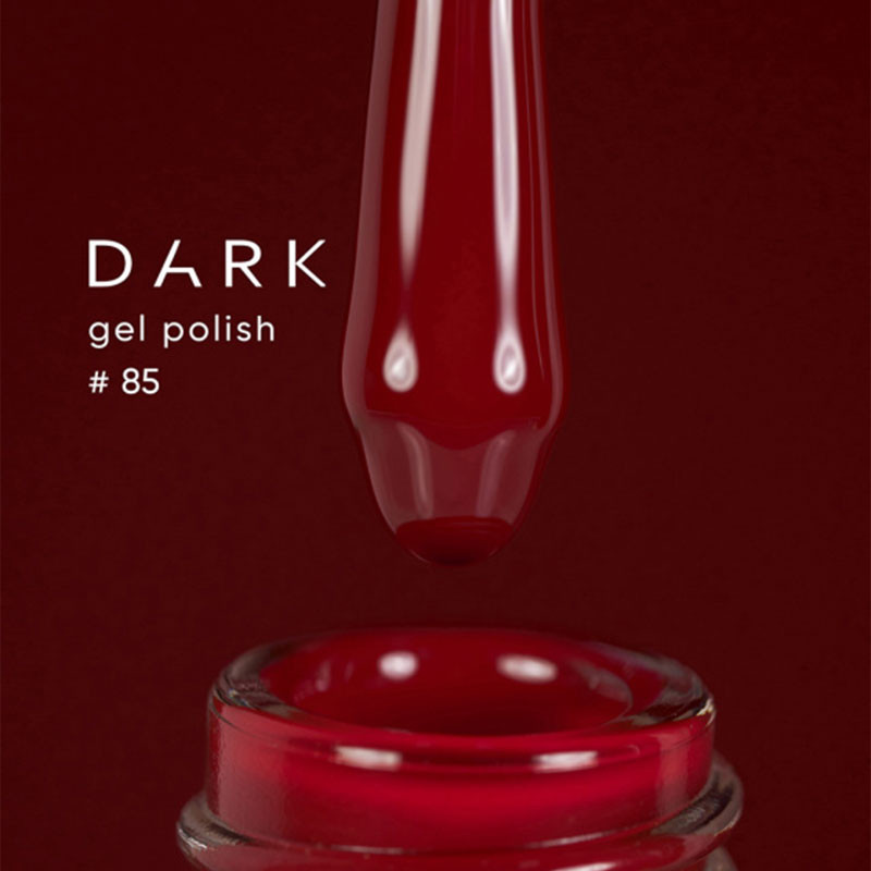 Geelilakka – DARK – 085, 6 ml - Punainen
