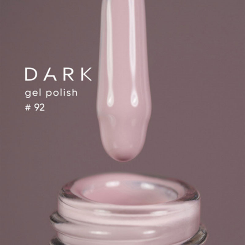 Гель-лак – DARK – 092, 6 мл - Нюдовый