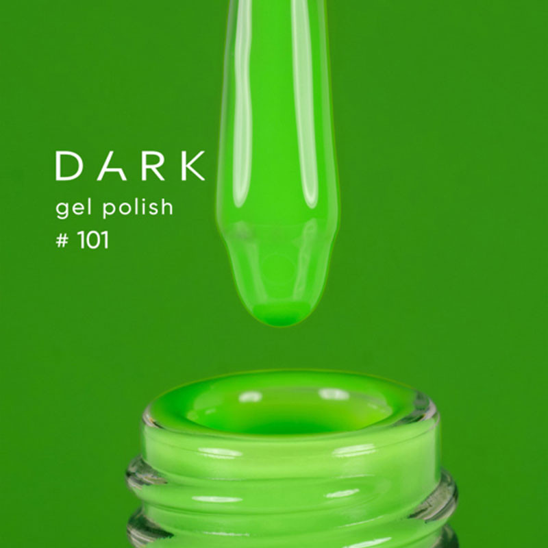 Gel Polish – DARK – 101, 6 ml - Green