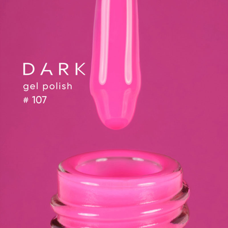 Gel Polish – DARK – 107, 6 ml - Pink