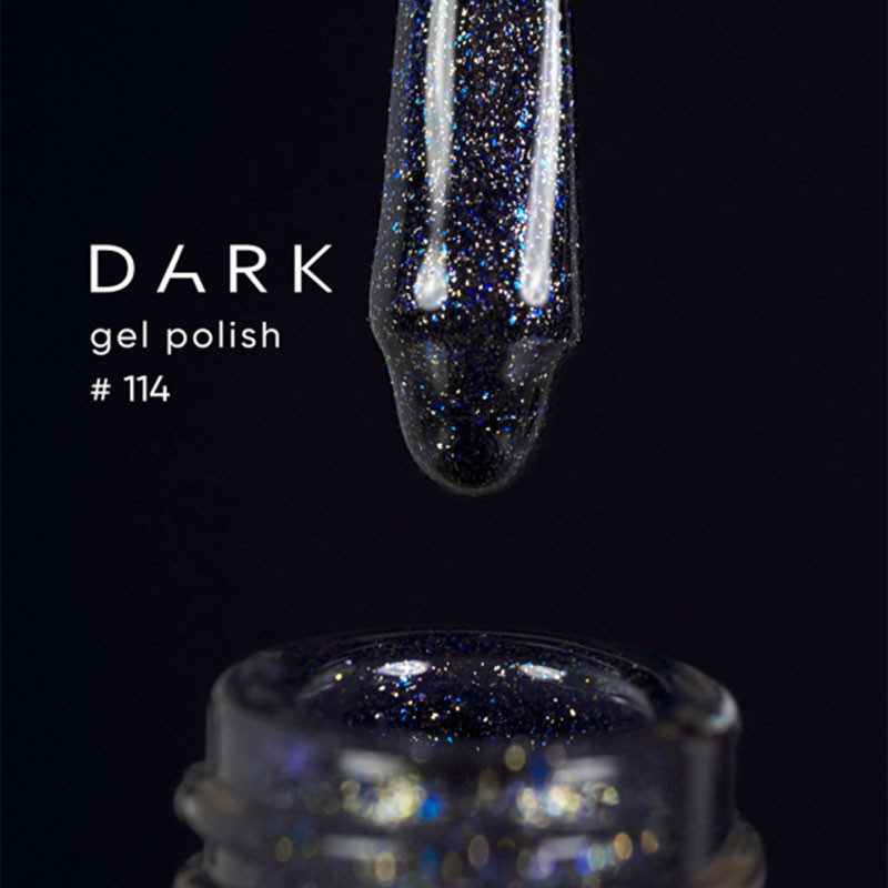 Гель-лак – DARK – 114, 6 мл - Синий