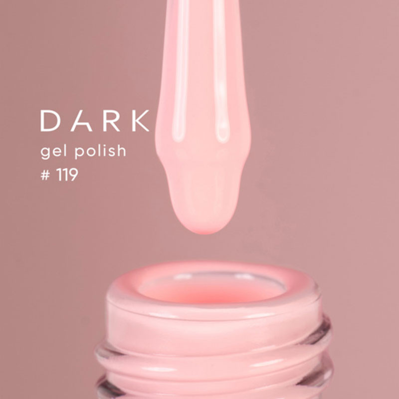 Gel Polish – DARK – 119, 6 ml - Pink