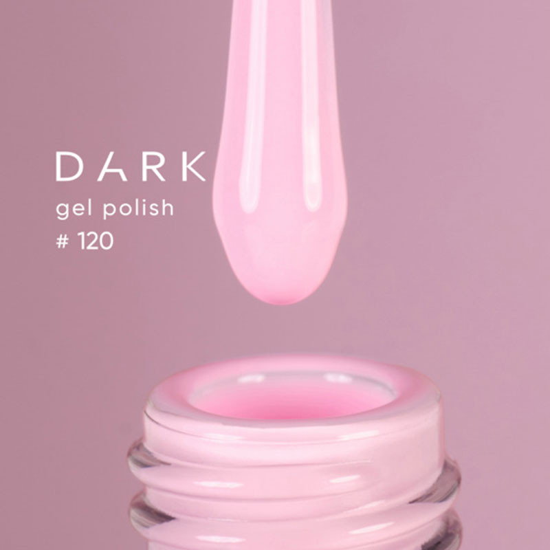Geellakk – DARK – 120, 6 ml - Roosa
