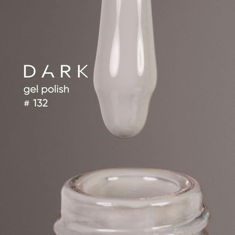 Гель-лак – DARK – 132, 6 мл - Серый