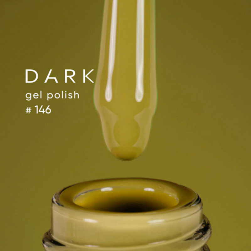 Gel Polish – DARK – 146, 6 ml - Green