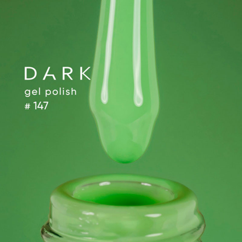 Гель-лак – DARK – 147, 6 мл - Зелёный