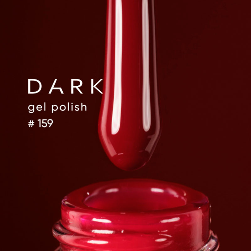 Geellakk – DARK – 159, 6 ml - Punane