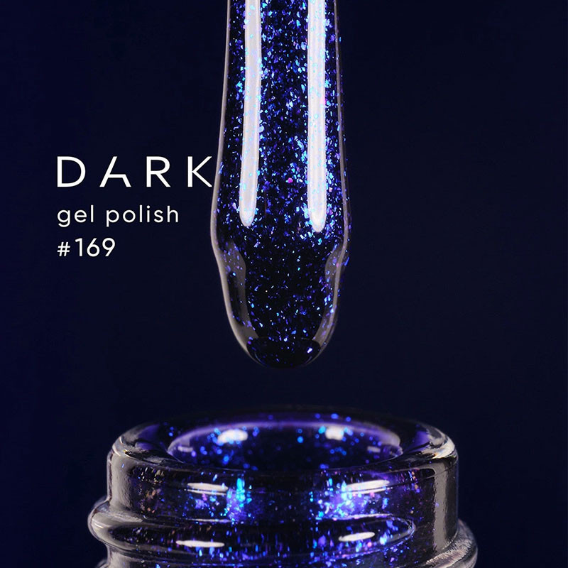 Geelilakka – DARK – 169, 6 ml - Sininen