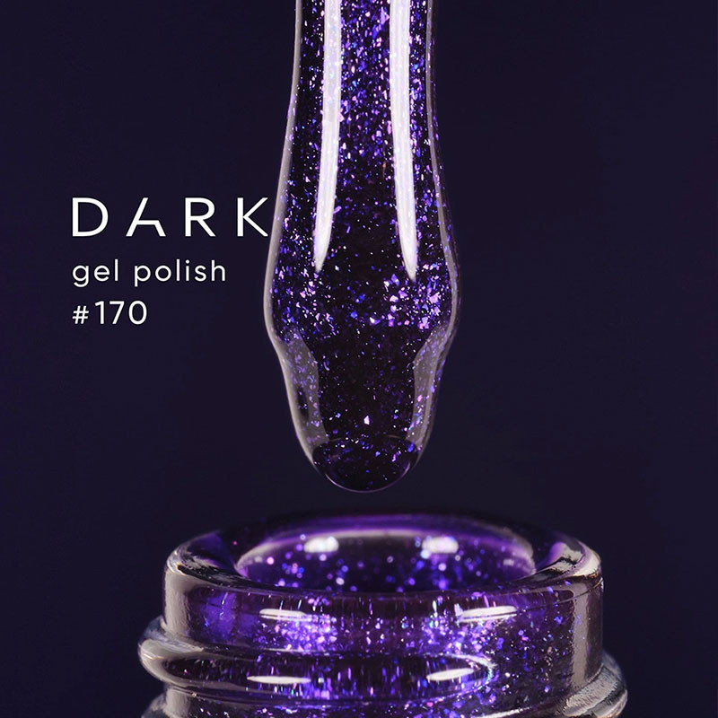 Гель-лак – DARK – 170, 6 мл - Синий