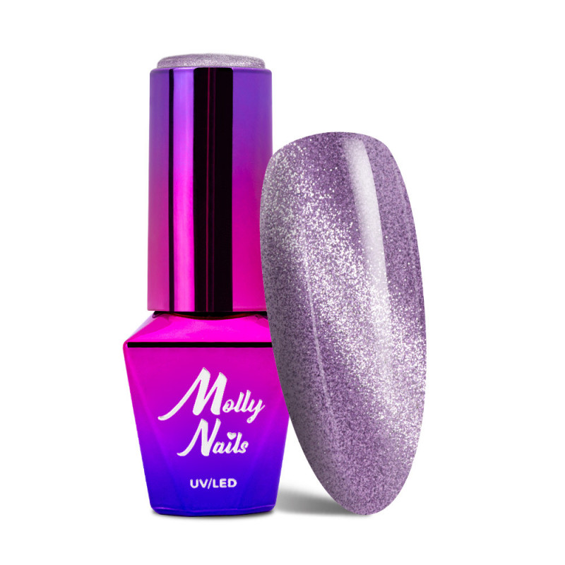 Geellakk – Molly Lac Cat Eye Womanity Miss Violet – 8 ml – Nr 442 - Lilla
