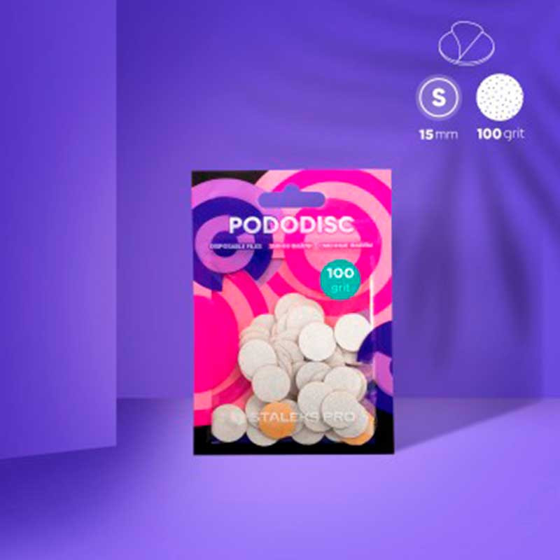 Сменные файлы для педикюрного диска Pododisc Staleks Pro S, (50 шт) - 100
