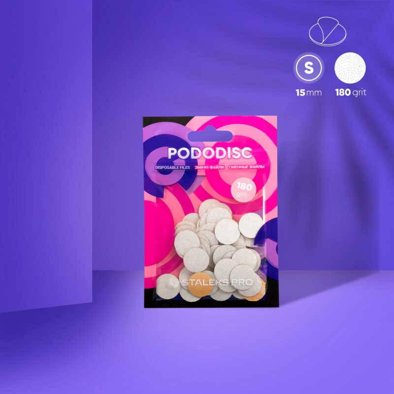 Refill pads for pedicure disc Pododisc Staleks Pro S, (50 pc) - 180