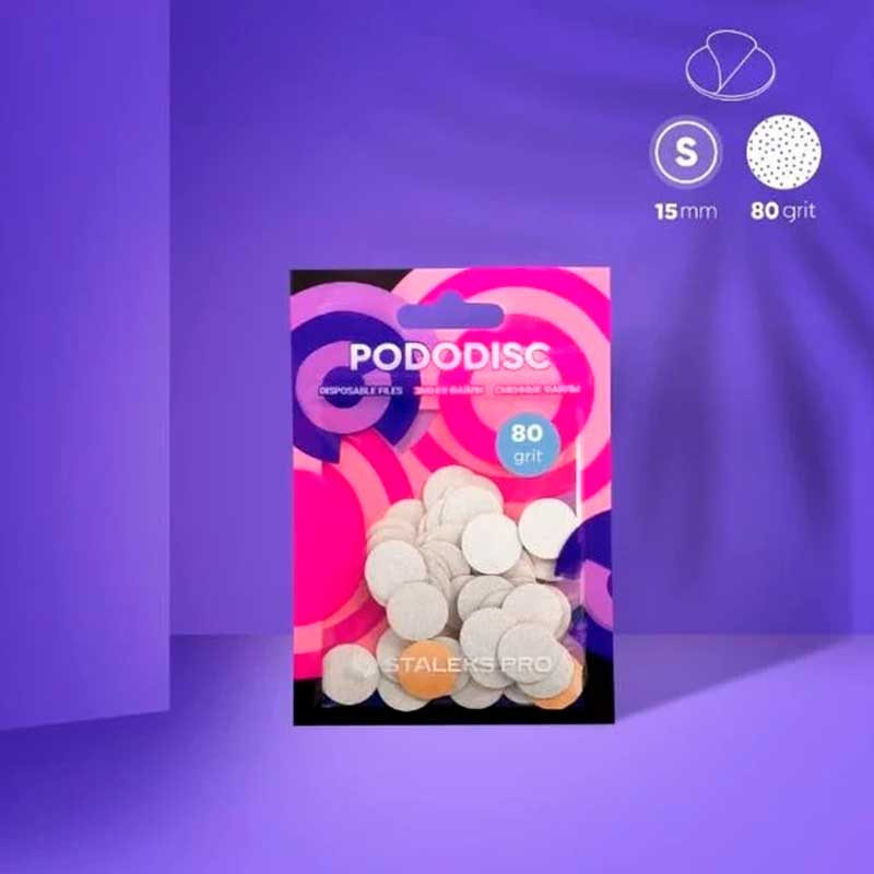 Pediküüri lihvkettad Pododisc Staleks Pro S, (50 tk) - 80