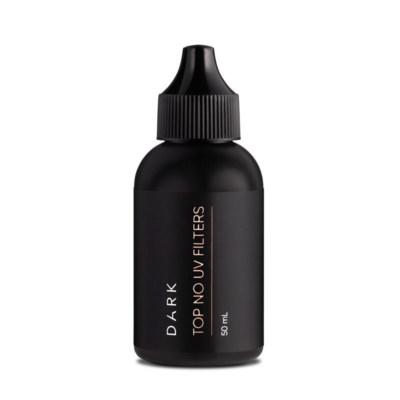 Pealislakk No Wipe ilma UV-filtriteta – Dark - 50 ml