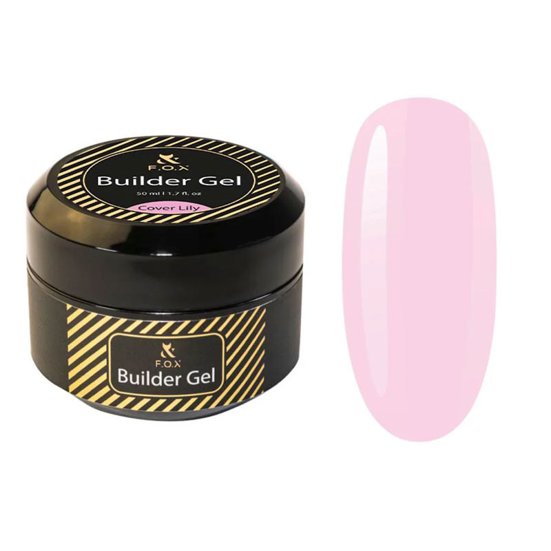 Builder gel F.O.X - Cover Lily - 50 мл