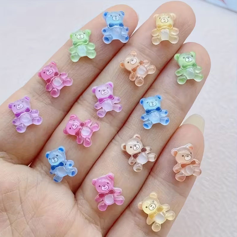 Mini sädelevad karukujukesed küünekunstiks, 40 tk