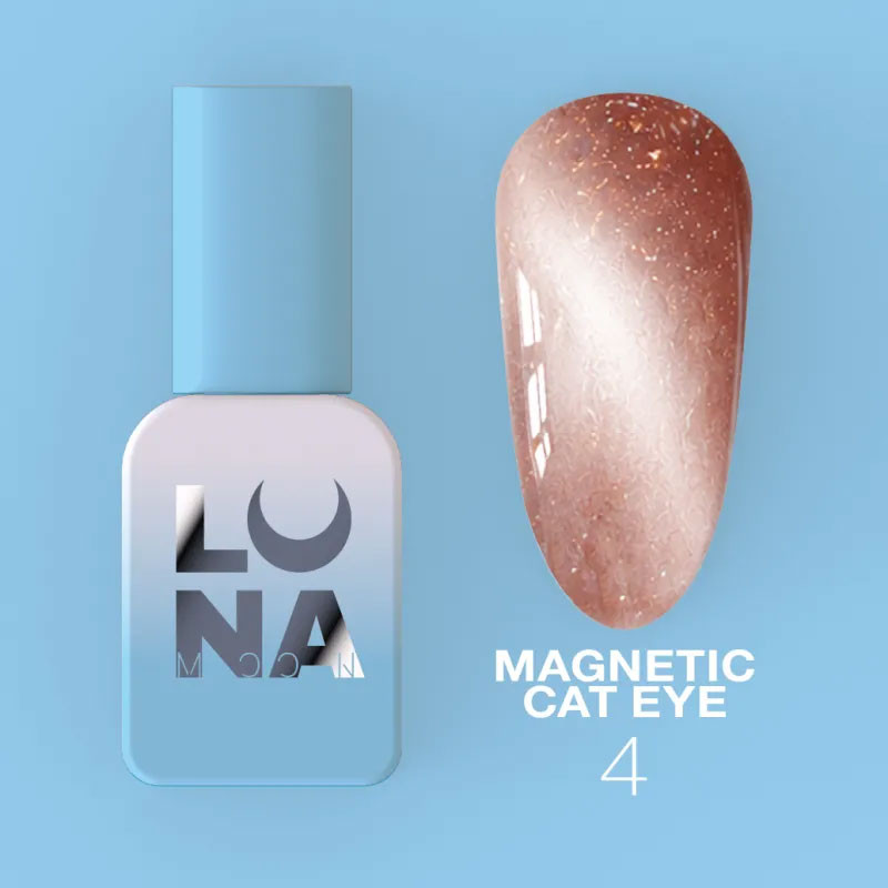 Magnetiline Cat Eye geellakk LUNAmoon Color nr 4, 8 ml