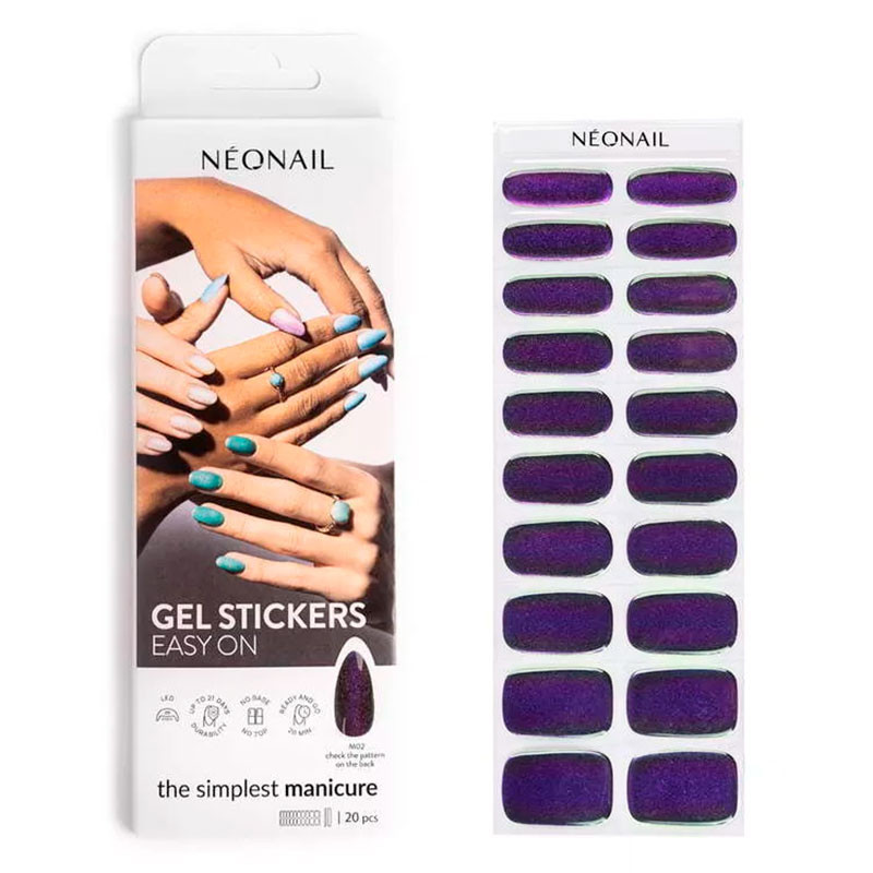 Gel Manicure Stickers – NeoNail Easy On M02