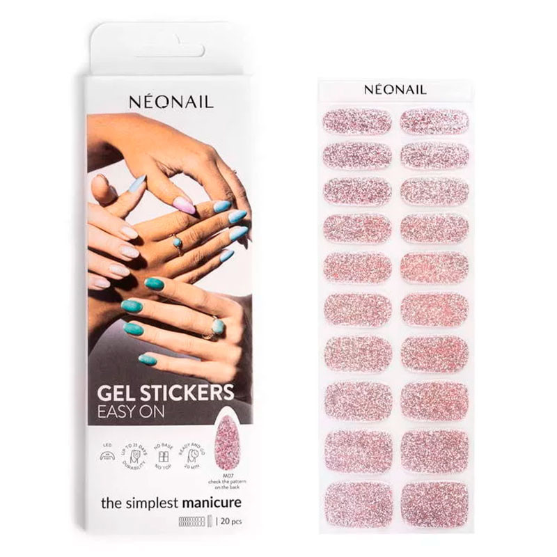 Гелевые наклейки для маникюра – NeoNail Easy On M07