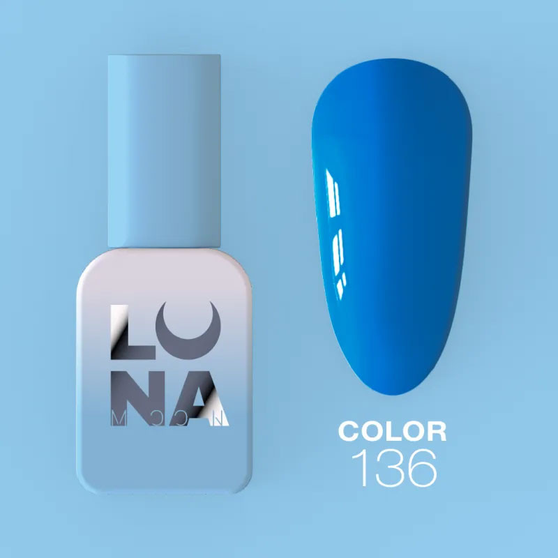 Гель-лак LUNAmoon № 136, 8 ml