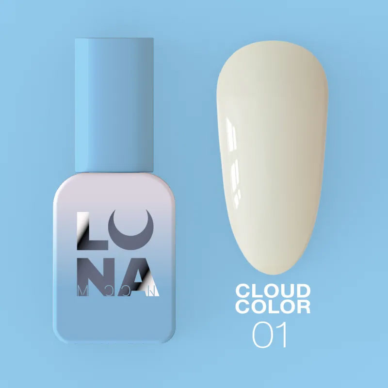 Gel Polish LUNAmoon Cloud Color № 1, 8 ml