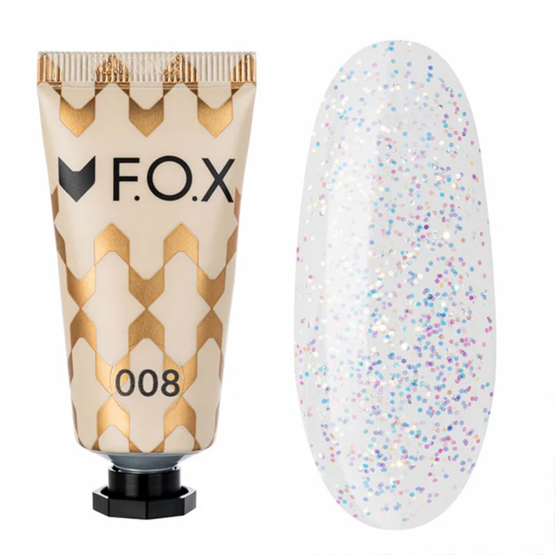 Полигель F.O.X Poly Gel Nano 008, тюбик, 15 мл