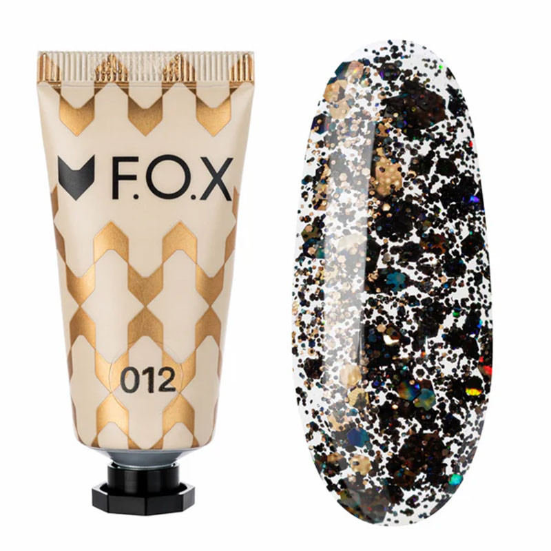 Полигель F.O.X Poly Gel Nano 012, тюбик, 15 мл