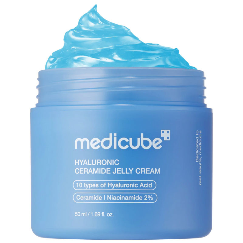 Hüaluroonhappe ja keramiididega geelkreem Medicube, 50 ml