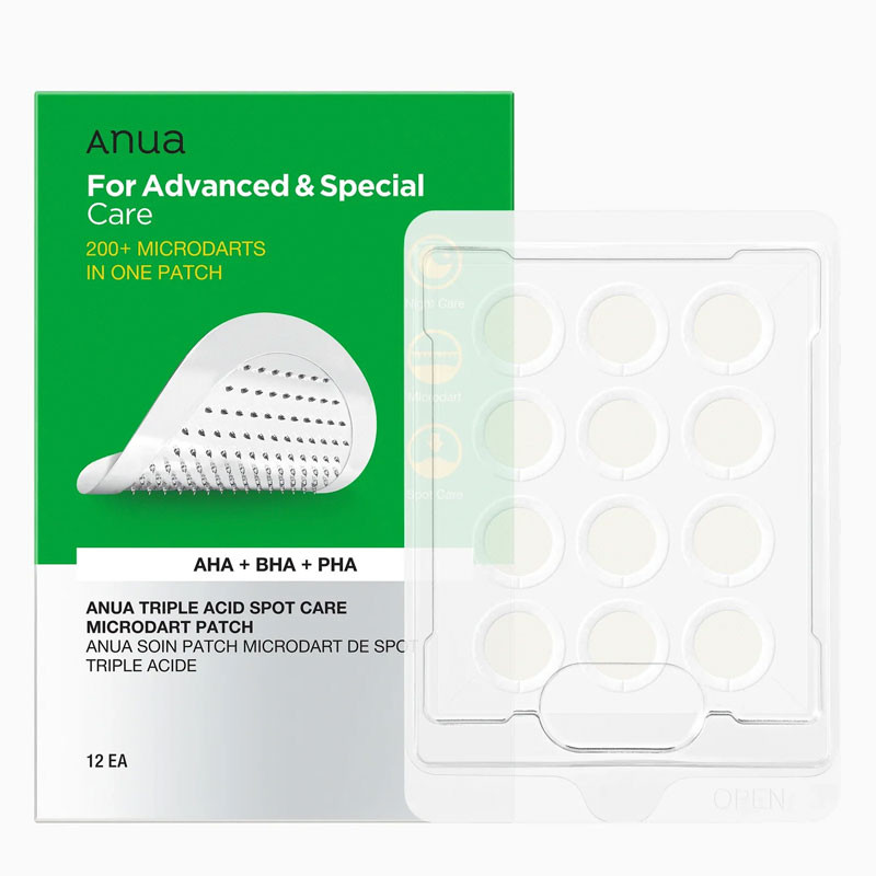 Anua Triple Acid Spot Care Microdart Patch, 12 pcs