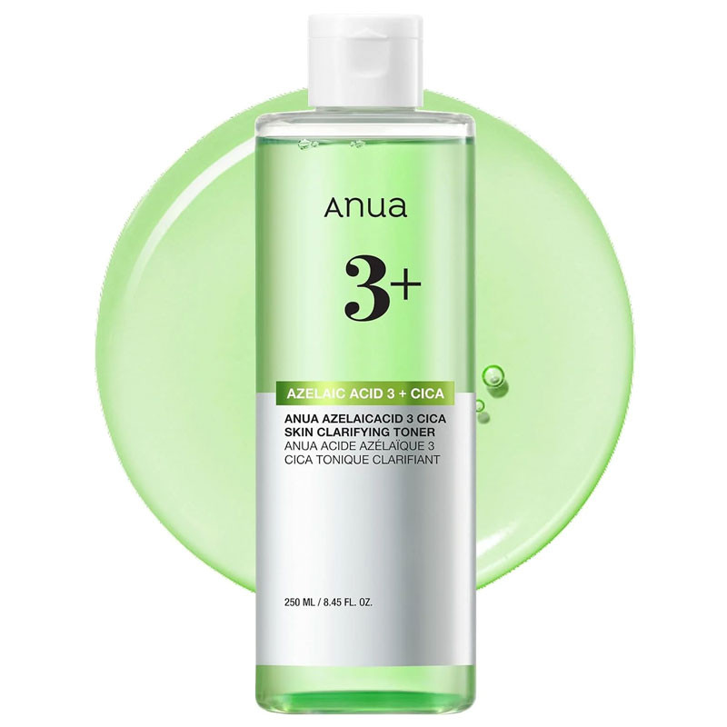 Anua Azelaic Acid 3 Cica Skin Clarifying Toner, 250 ml