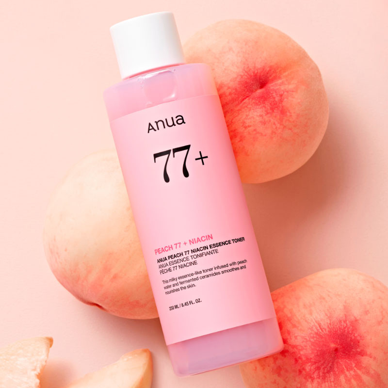 Тонер-эссенция с 77% персика Anua Peach 77% Niacin Essence Toner, 250 мл