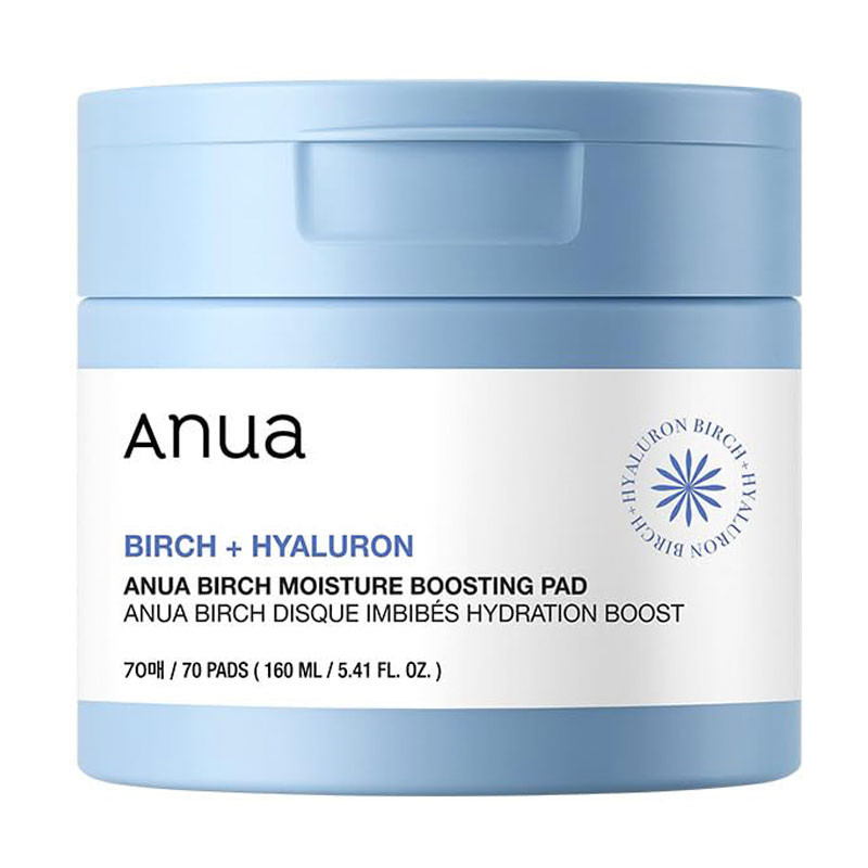 Anua Birch Moisture Boosting Pad, 160 ml, 70 pads