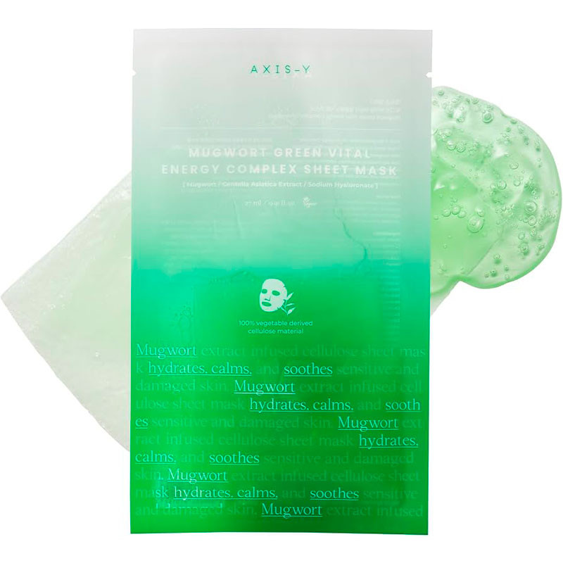 Turgutav kangasmask AXIS-Y Green Vital Energy Complex Mask, 27 ml