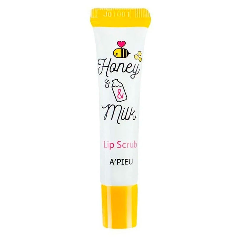 Honey & Milk Lip Scrub A’pieu, 8 ml