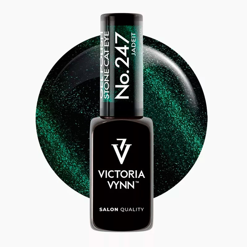 Victoria Vynn Gel Polish Stone Cat Eye, Jadeit, 247 - 8 ml