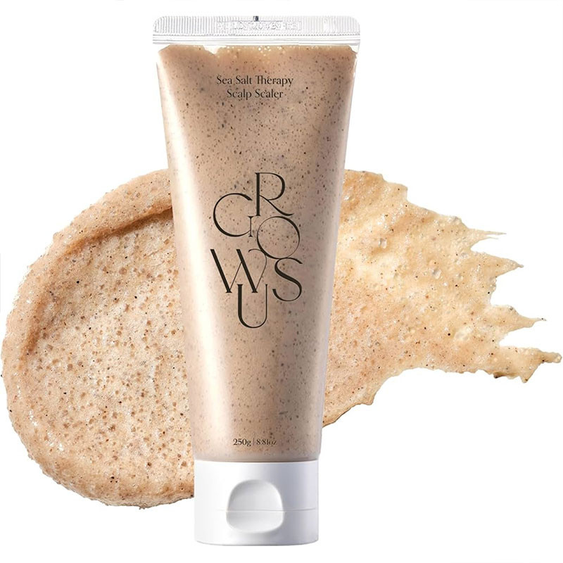 Merisuolakuorinta hiuspohjalle GROWUS Sea Salt Therapy Scalp Scaler, 250 g